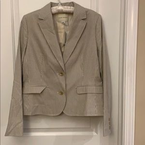 NWT Sz 14 Banana Republic Striped Blazer